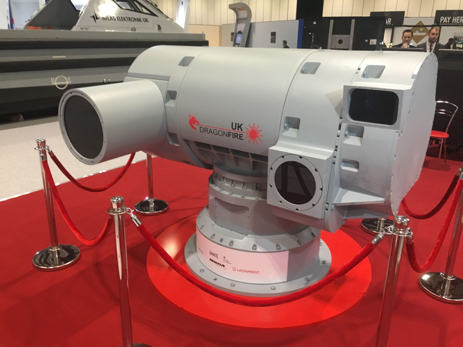 MBDA Leonardo y QinetiQ presentan su arma láser Dragonfire