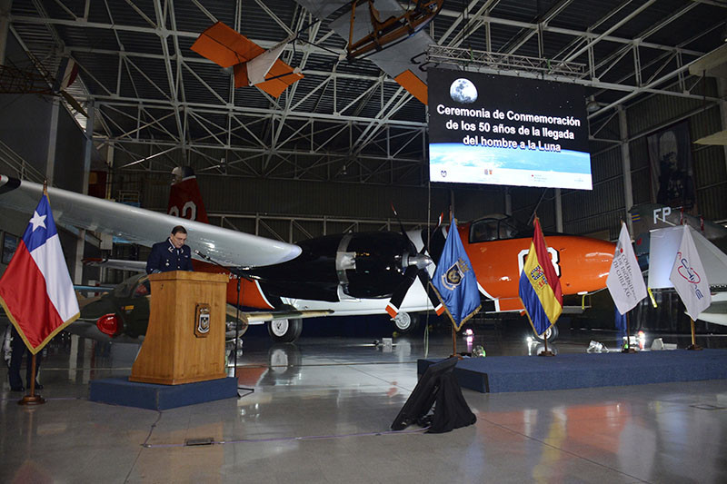 La Fuerza Aérea chilena presenta su nuevo Programa Espacial Nacional