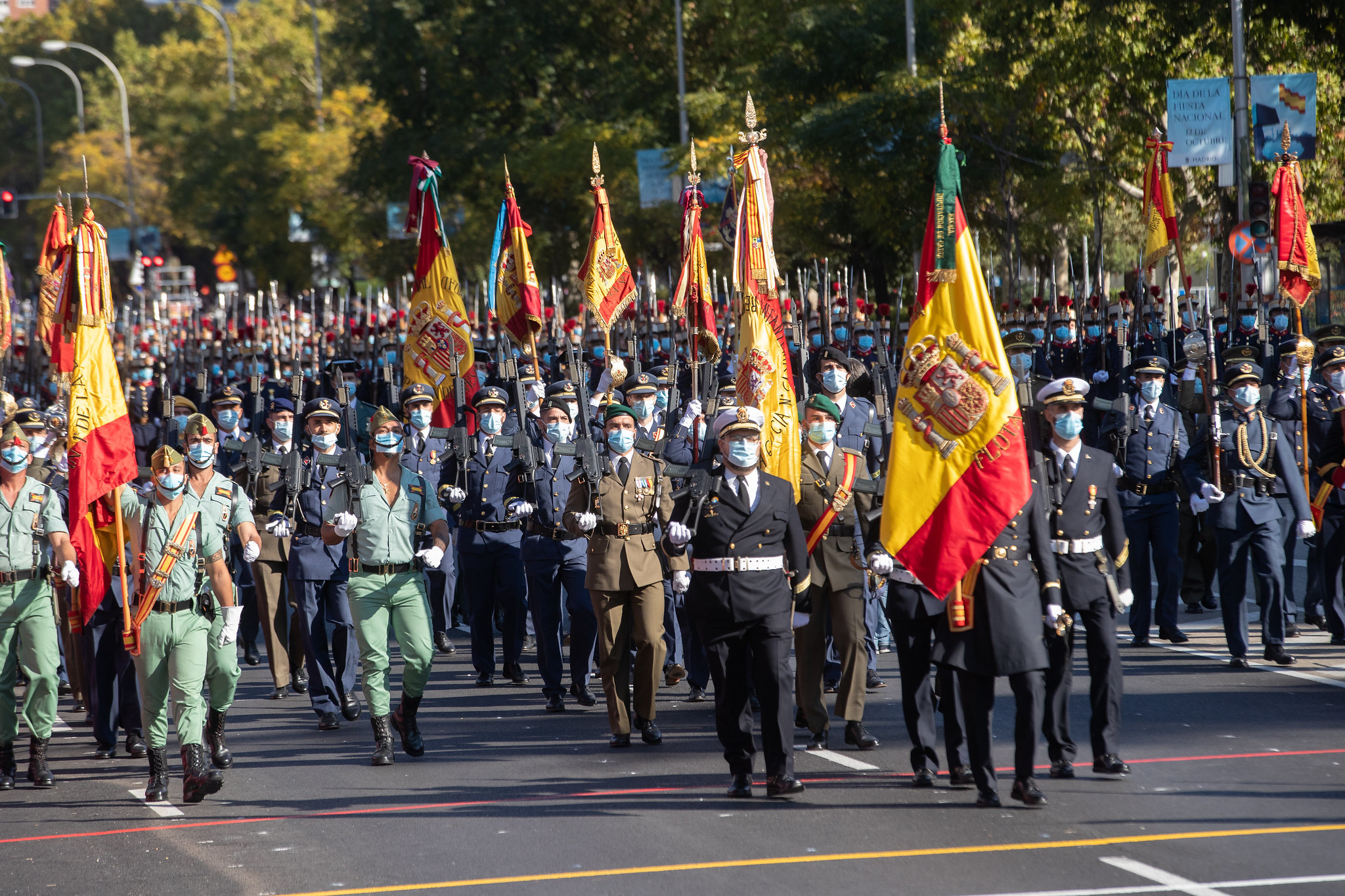 Más de 4.000 militares desfilarán por el Paseo de la Castellana para