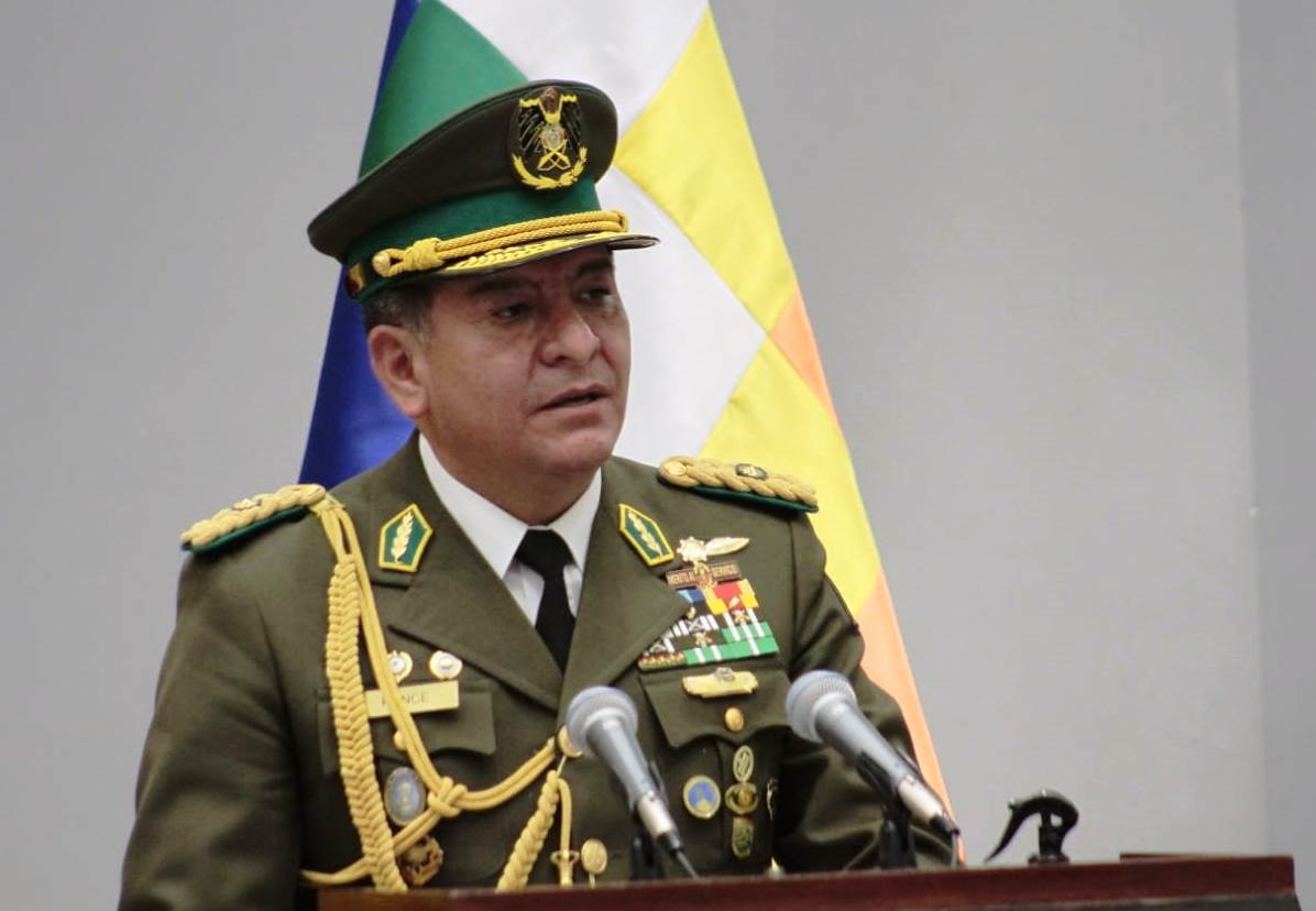 El General Orlando Ponce, Nuevo Comandante De La Policía De Bolivia