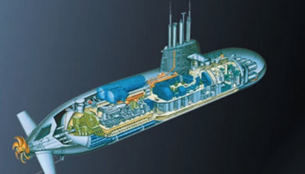 Submarino alemán del tipo 212. Foto: TKMS