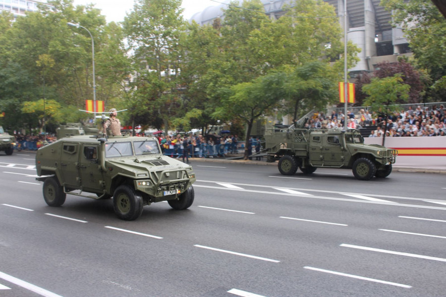 Vehículo Vamtac del Ejército de Tierra. Foto: B. CarrascoInfodefensa.com