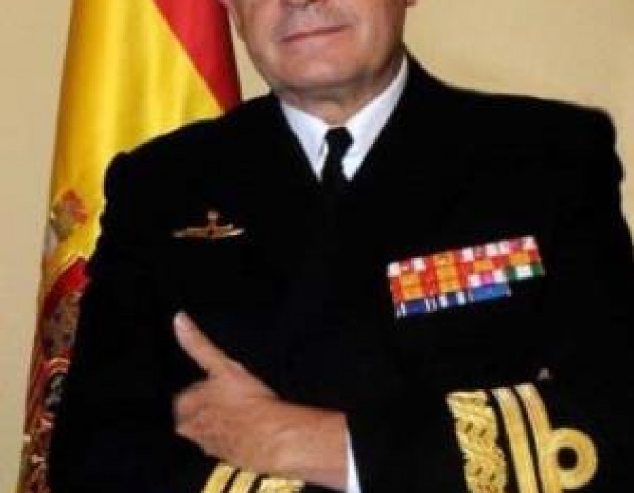 Almirante José Luis Urcelay. Foto: Armada