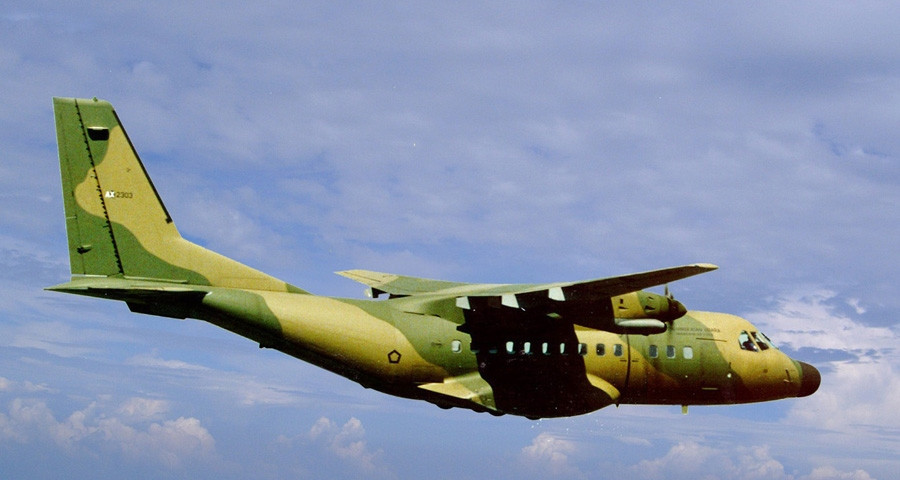 Avión CN-235 fabricado en Indonesia. Foto: PTDI
