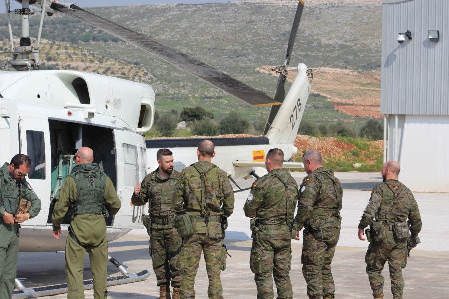 Militares españoles en el Líbano. Foto: Emad
