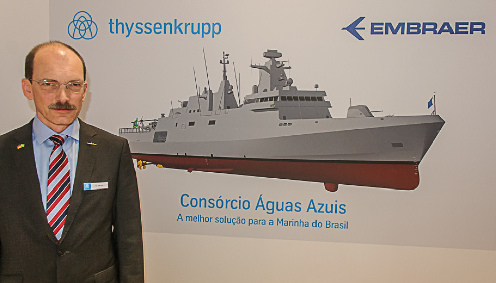 Rolf Wirtz, CEO da thyssenkrupp Marine Systems