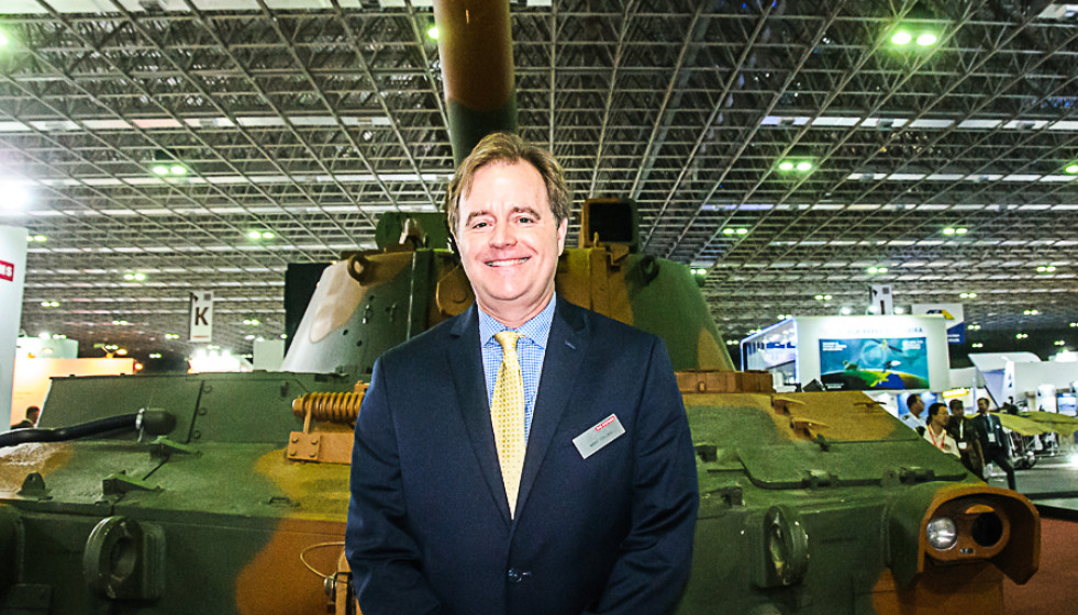 Marc Collins é vice presidente de Desenvolvimento de Negócios da BAE Systems nos Estados Unidos