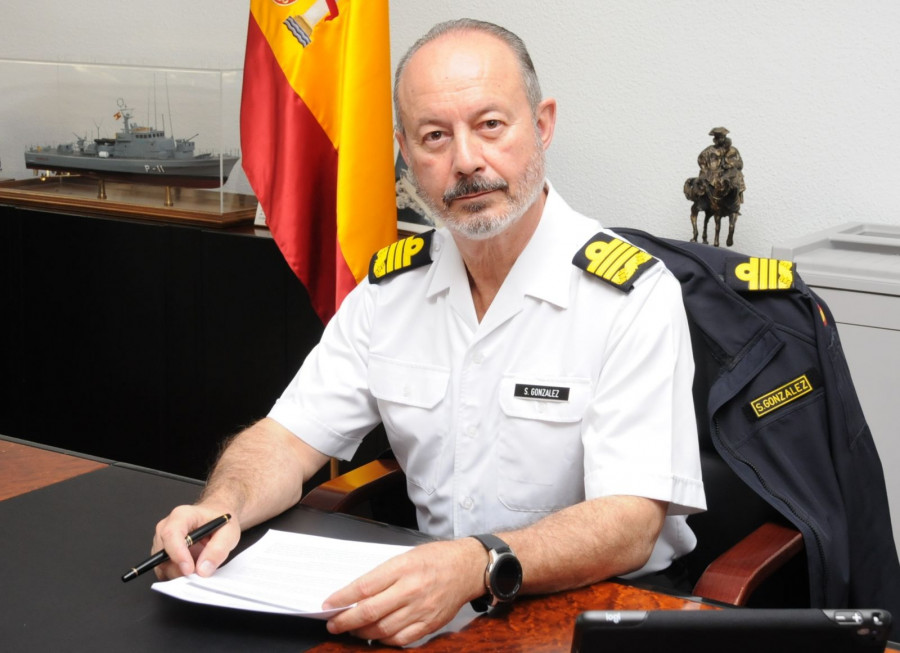 Almirante Santiago Ramón González Gómez Digam. Foto. DGAM
