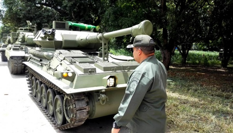 Tanques Scorpion 90 y AMX-30V1 modernizados. Foto: 8° Cuerpo Logístico  Ejército de Venezuela.