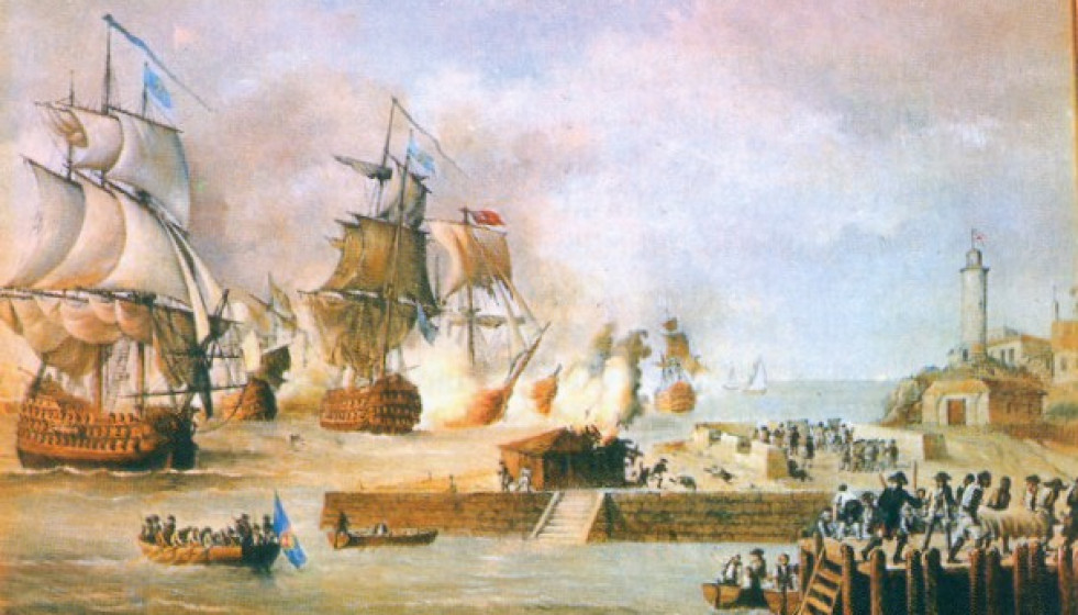 Defensa de Cartagena de Indias por las tropas de Blas de Lezo