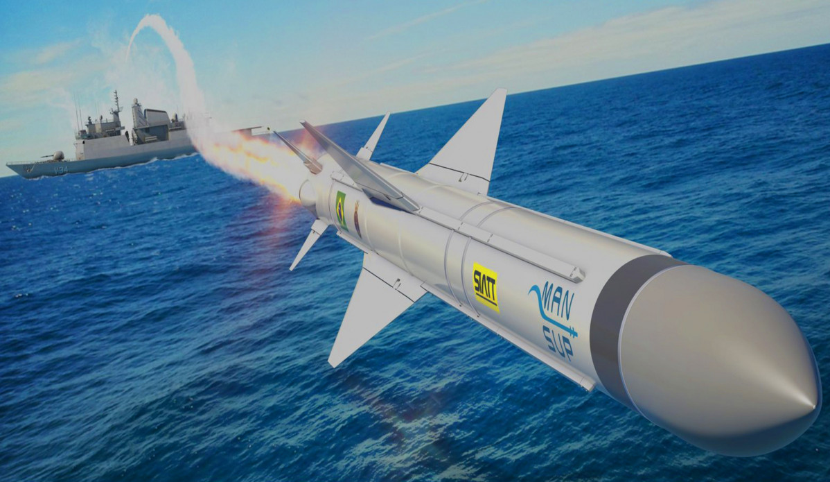 Brasil realizará dois tiros de teste de seu míssil Mansup em 2022