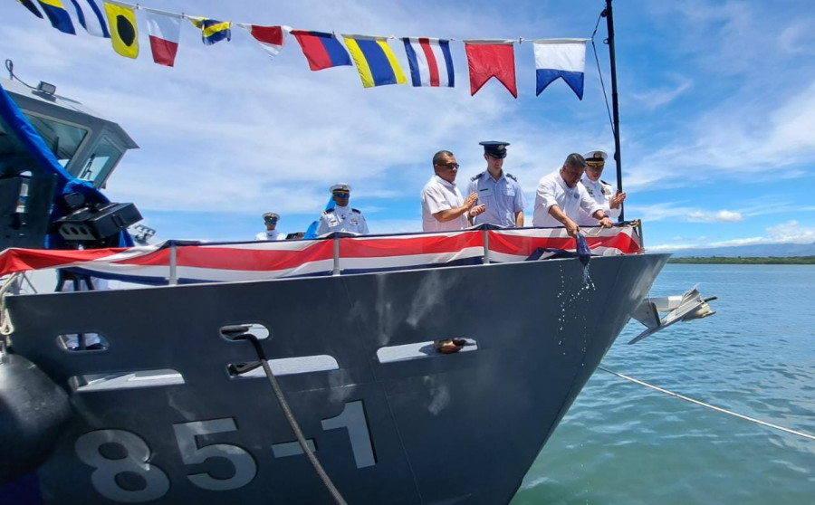 Servicio Nacional de Guardacostas de Costa Rica pone en operación patrullero Metal Shark Soberanía I