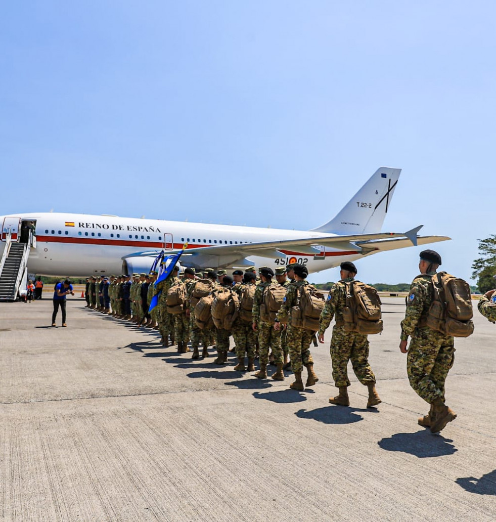 El Salvador en vía nuevo contingente de militares a Líbano
