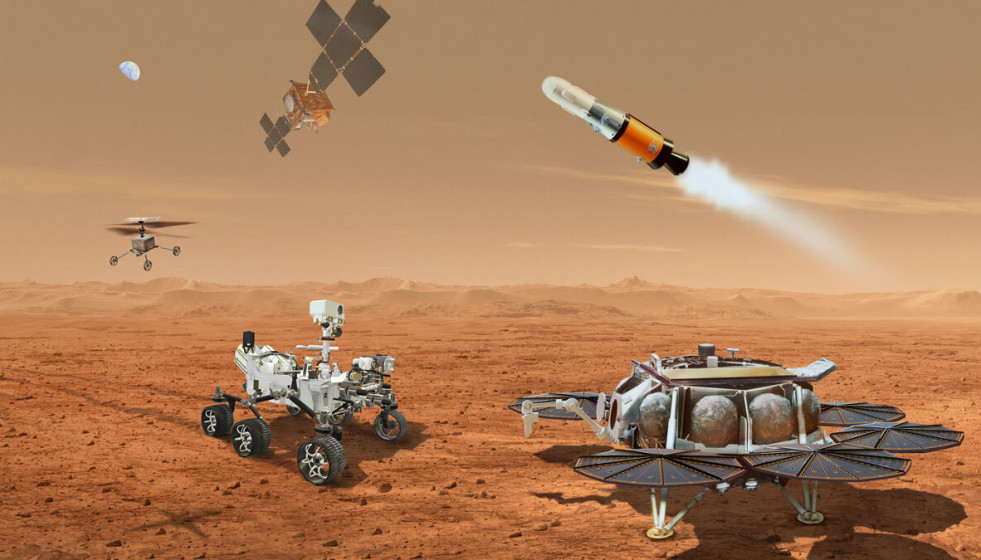 LA NASA pide a la industria 'un plan alternativo' para traer muestras de Marte antes del 2040
