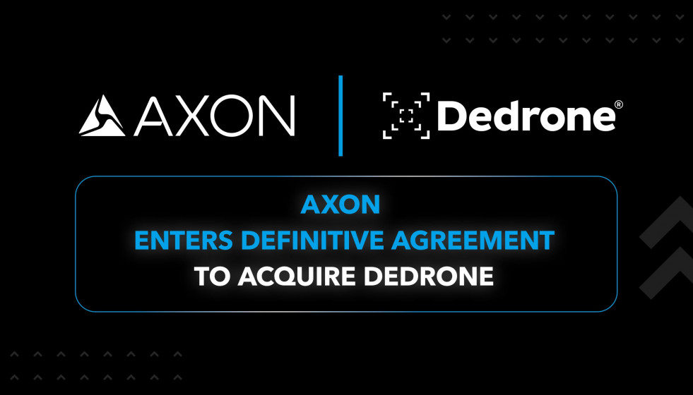 Axon refuerza su cartera de soluciones de seguridad del espacio aéreo con la adquisición de Dedrone