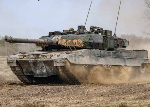 Carro de combate Leopard 2A8. Foto. KNDS