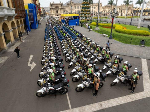 MotosHondaXRESahara Entrega9noyUltimoLote PNP Serenazgos 400unidades 18dic2024 MuniLima