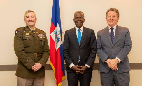 Haiti Min Defensa Coop EEUU MDH