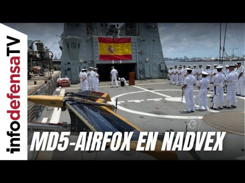 El dron M5D-Airfox de Marine Instruments participará en la gran feria de defensa de Oriente Próximo