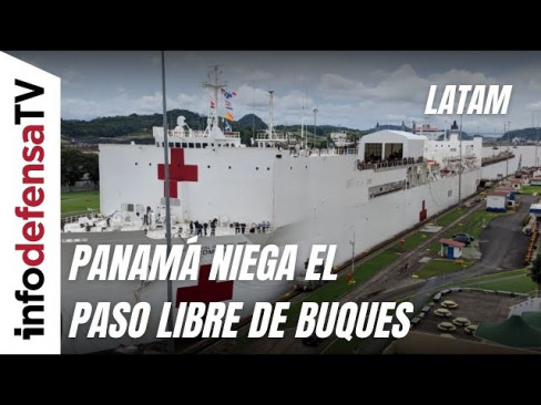 El presidente de Panamá rechaza la versión de EE.UU. sobre el paso libre de buques de la Armada