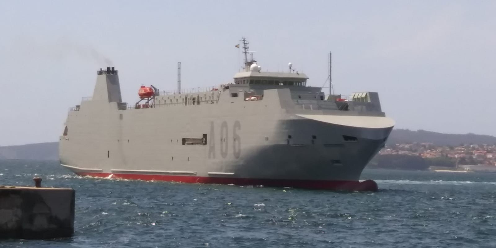 La Armada espa ola recibir el 2 de junio el buque de transporte