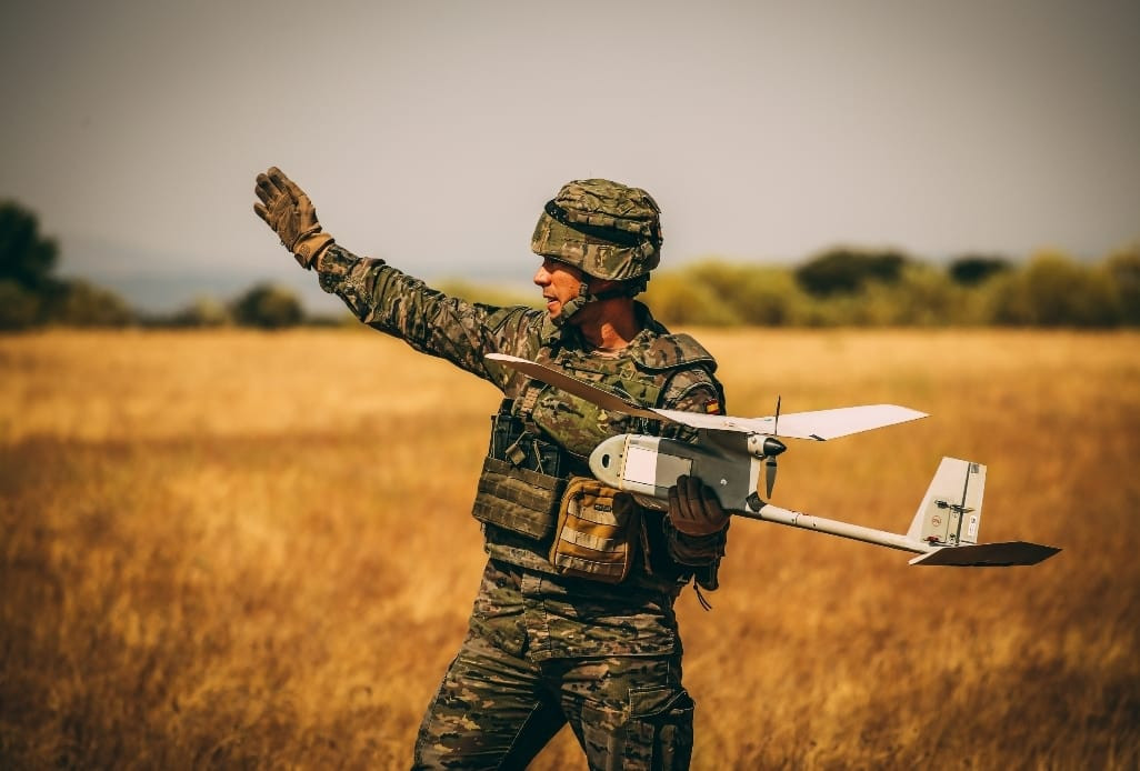 El Ej rcito de Tierra pone a prueba sus drones en el ejercicio