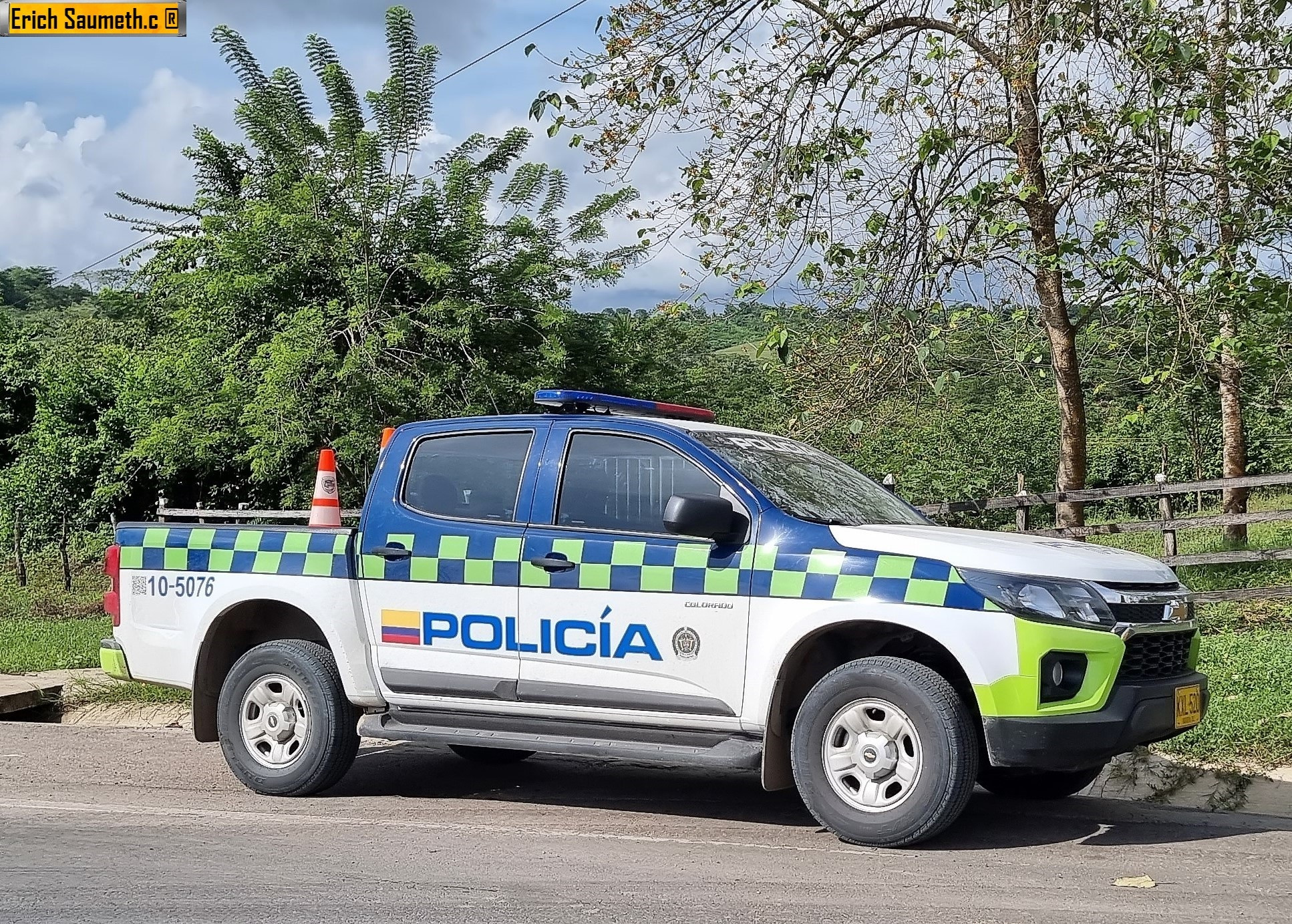 La Policía De Colombia Adquiere Camionetas 4x4 Chevrolet Colorado 8088