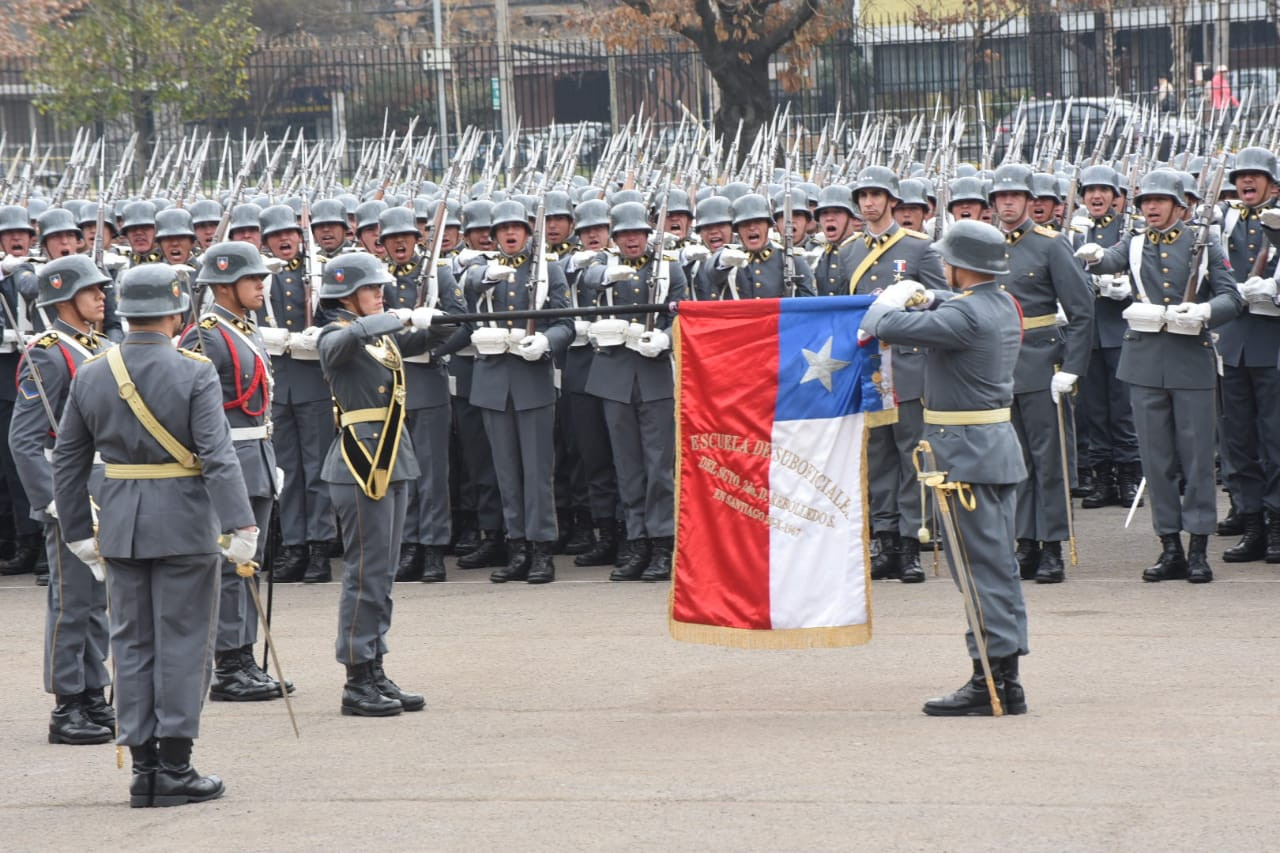 7.727 efectivos del Ej rcito de Chile realizan el juramento a la