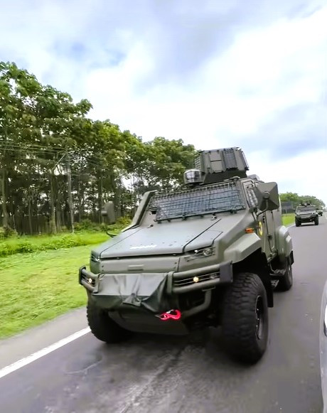 Ecuador despliega sus blindados Otokar Ural en el centro del país