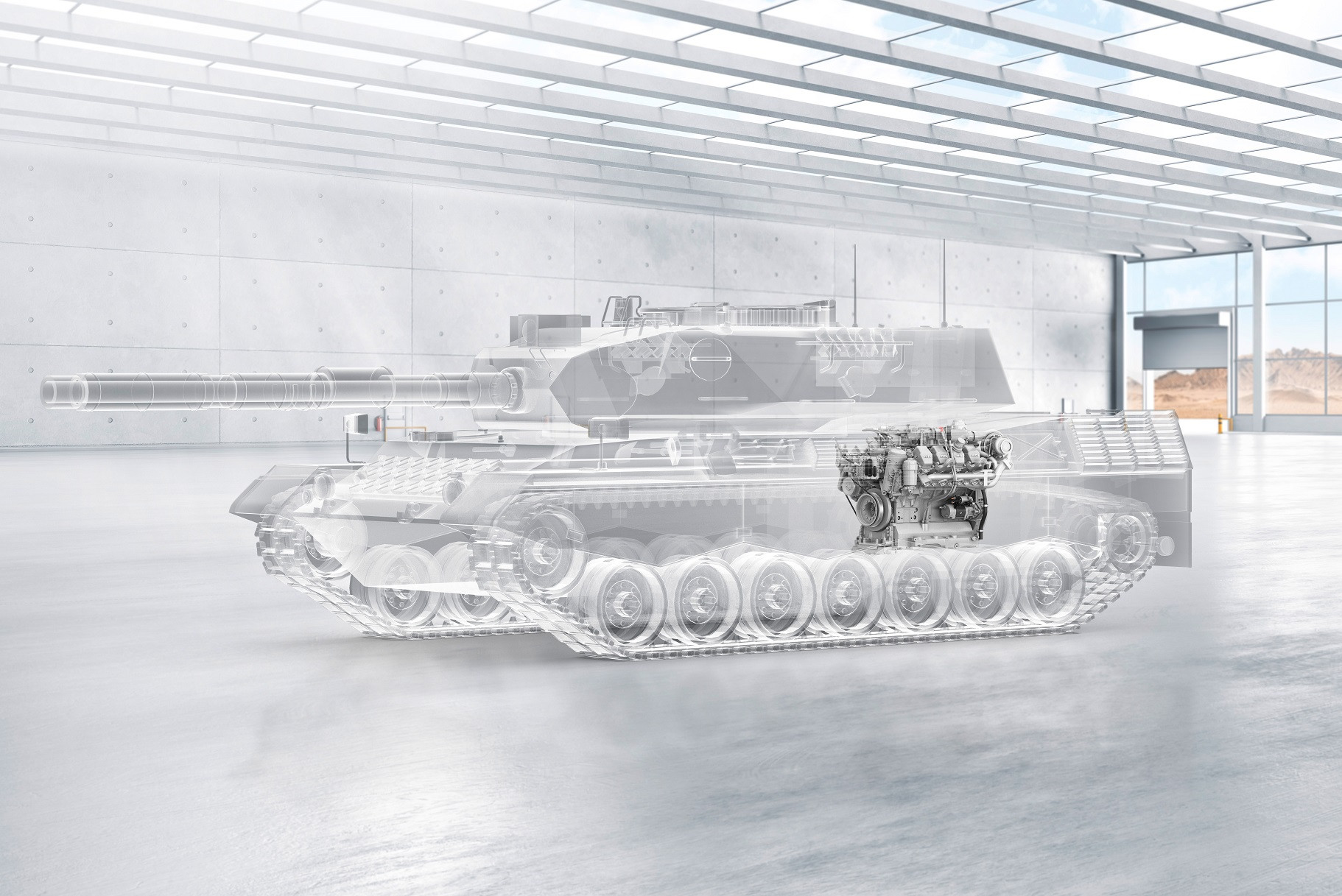 Rolls-Royce and FFG are working on a new engine to revive the old Leopard 1 tanks