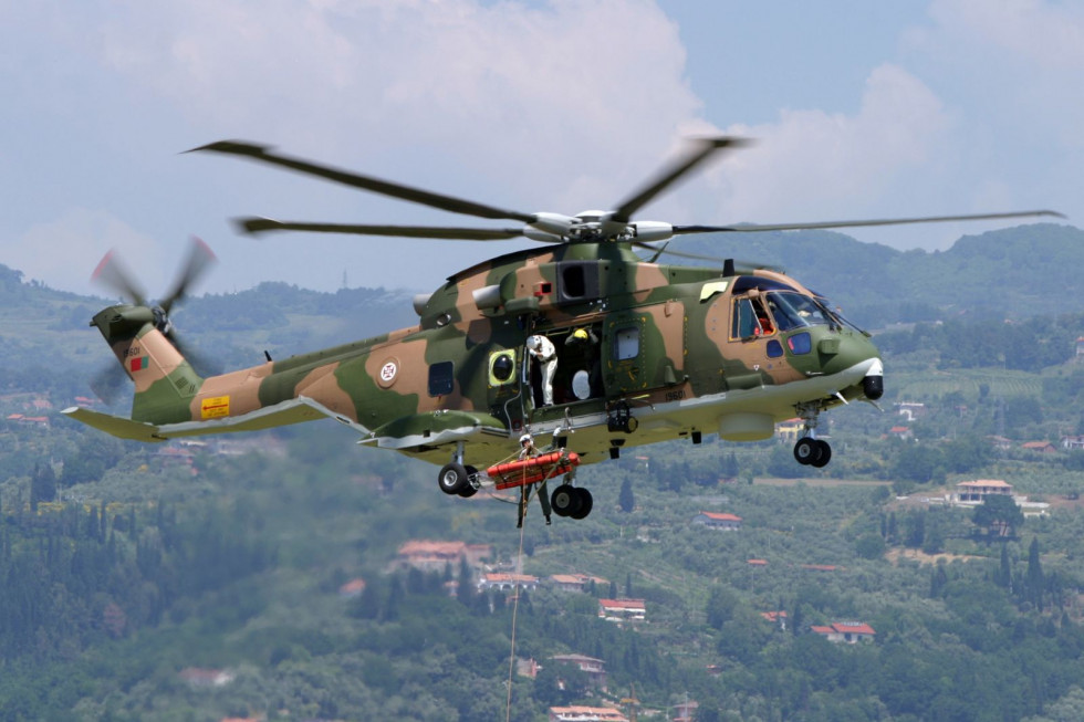 Helicóptero AW101. Foto Leonardo