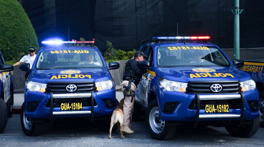 La Policía de Guatemala será la principal beneficiada del préstamo con el BCIE. Foto Policía de Guatemala.