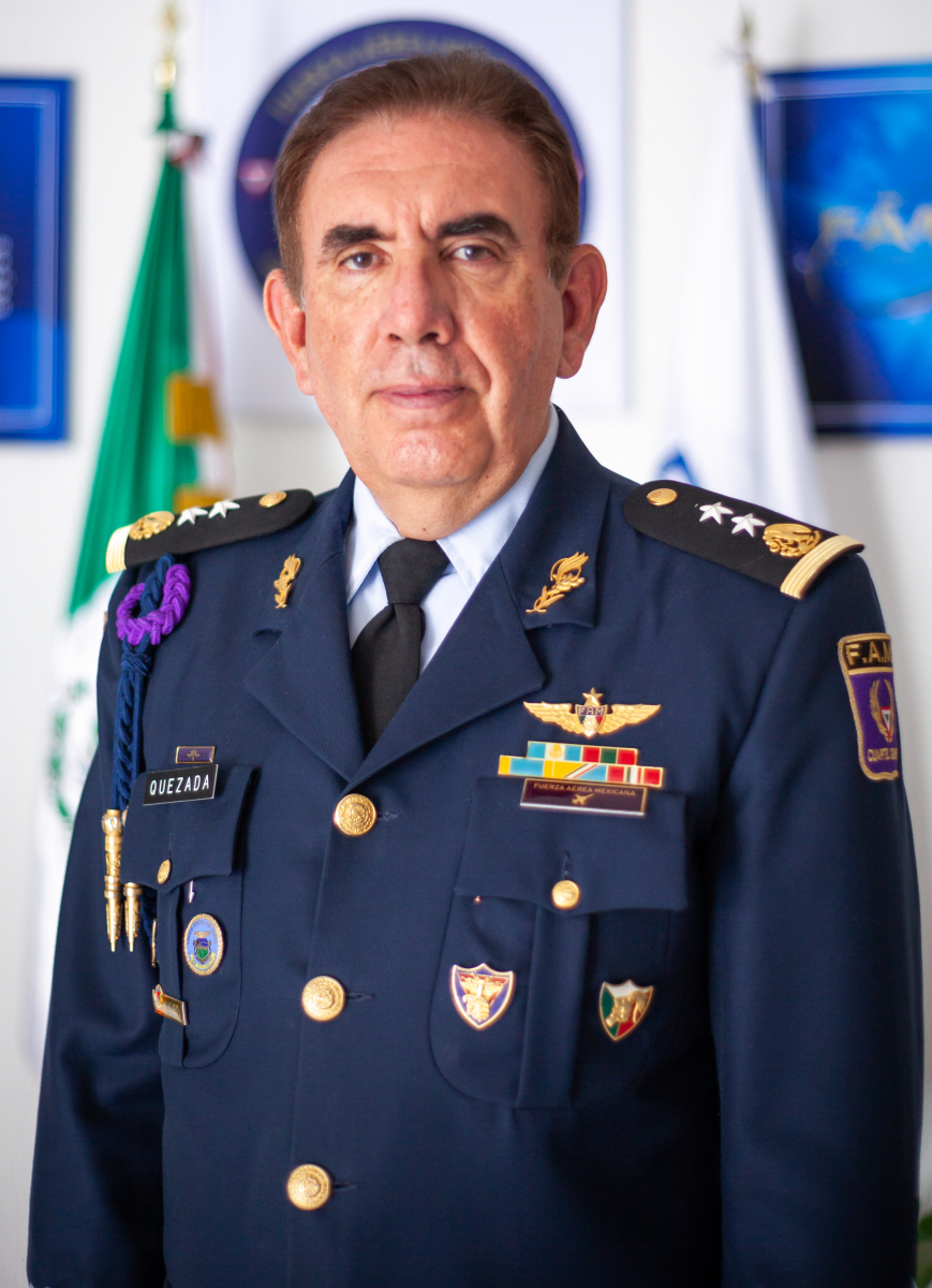 El general Rodolfo Rodríguez Quezada. Foto Famex