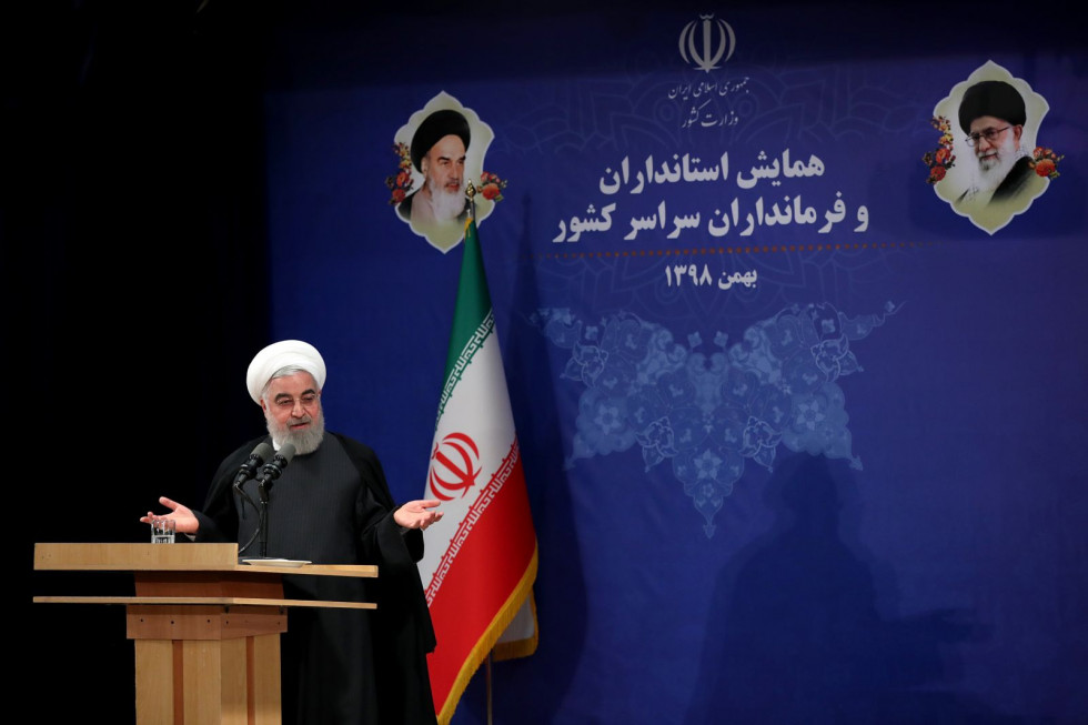 El presidente de Irán, Hasán Rohani. Foto Presidencia de Irán