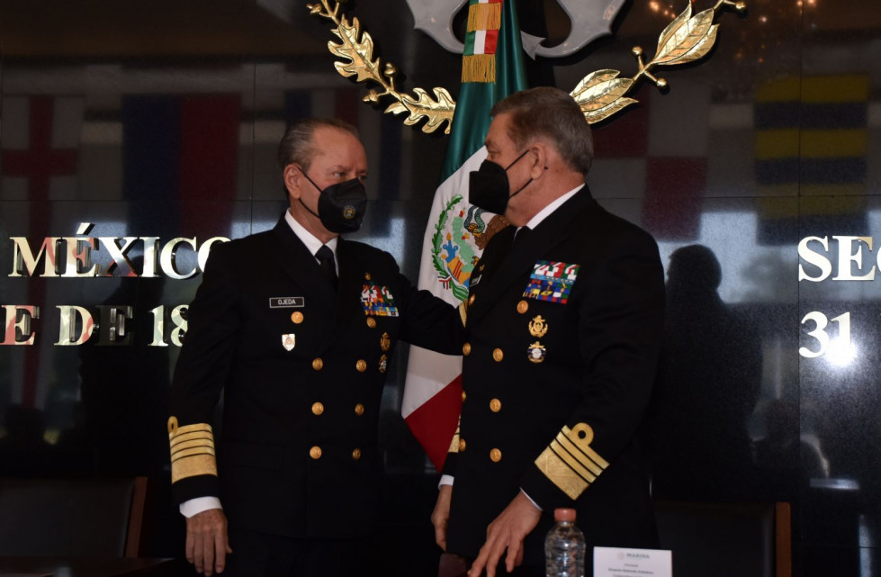 Ceremonia de toma de mando. Foto Secretaría de Marina