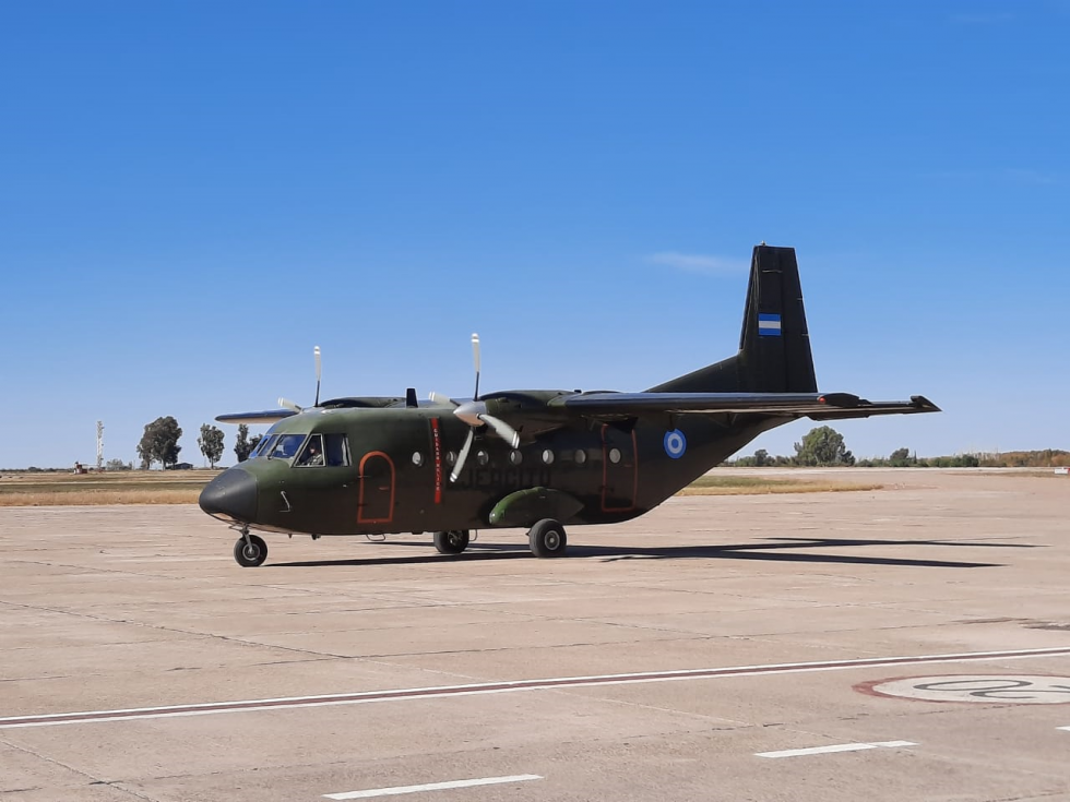 Un Casa 212 del Ejército Argentino. Foto Ejército Argentino