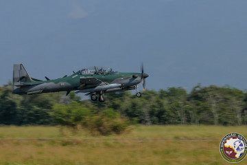 Embraer A-29 Super Tucano. Foto Roberto Caiafa