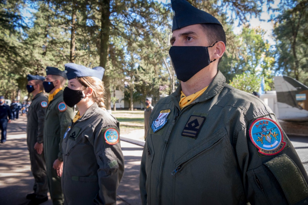 Pilotos graduados. Fotos Ministerio de Defensa