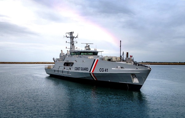 Primer patrullero clase 'Cape' para Trinidad & Tobago. Foto Austal