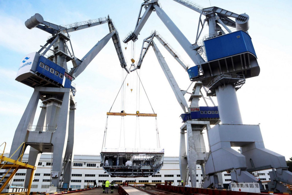 Acto de puesta de quilla de la quinta corbeta para Arabia Saudí. Foto Navantia