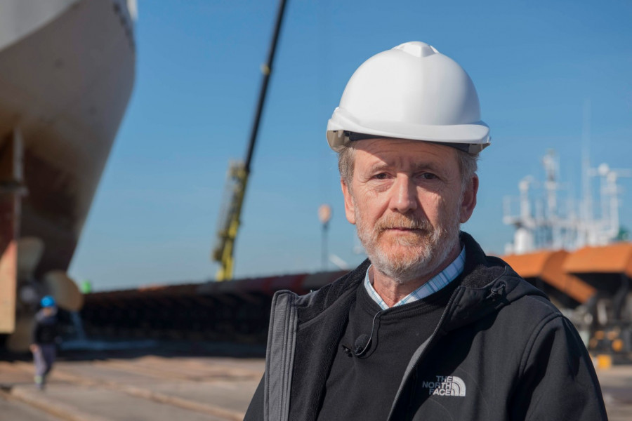 El presidente de Tandanor, Miguel Ángel Tudino. Foto: Tandanor