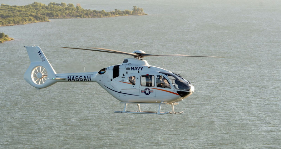 Helicóptero H135. Foto: Airbus Helicopters