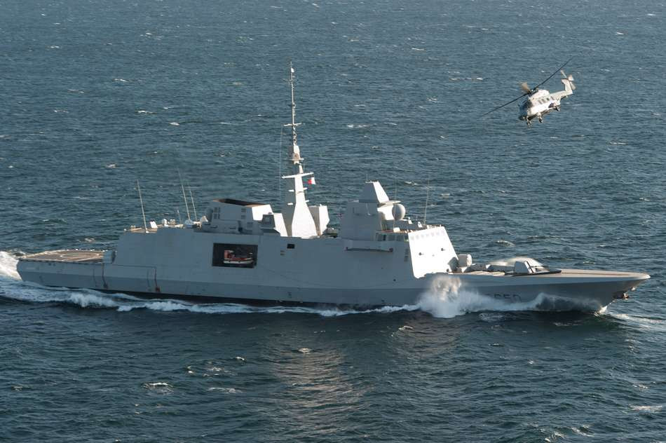 Buque Fremm desarrollado por Naval Group y Fincantieri. Foto: Ministerio de Fuerzas Armadas de Francia