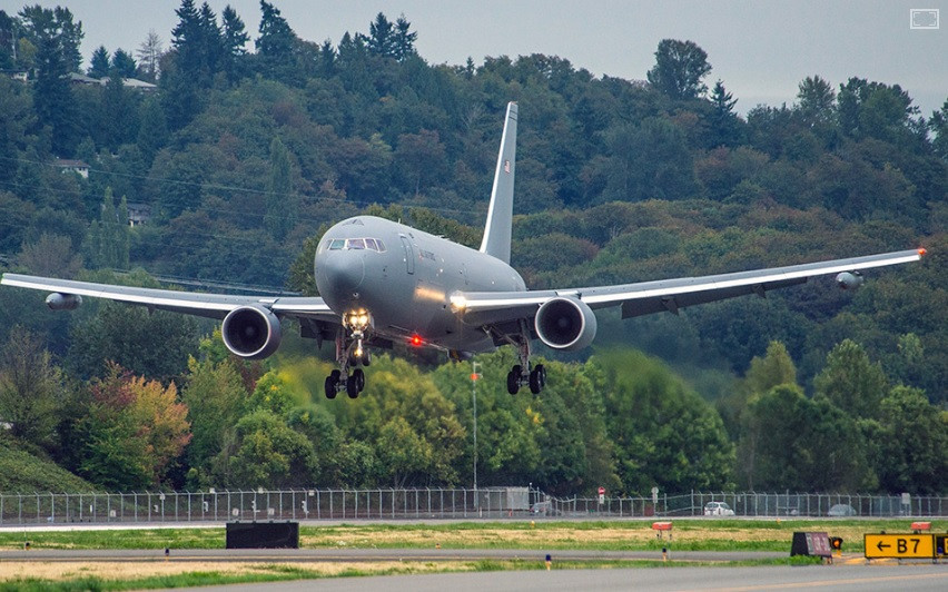 Avión cisterna KC-46. Foto: Boeing