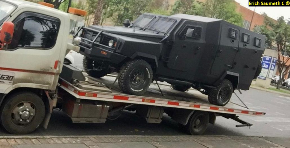 Centigon Police APC. Foto: Erich Saumeth C.