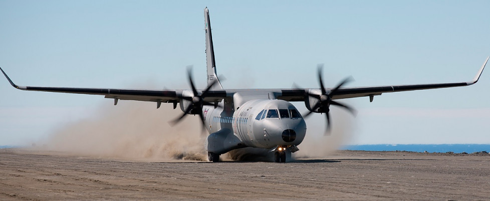 Airbus Defence and Space C295W en gira por América Latina. Foto: Airbus