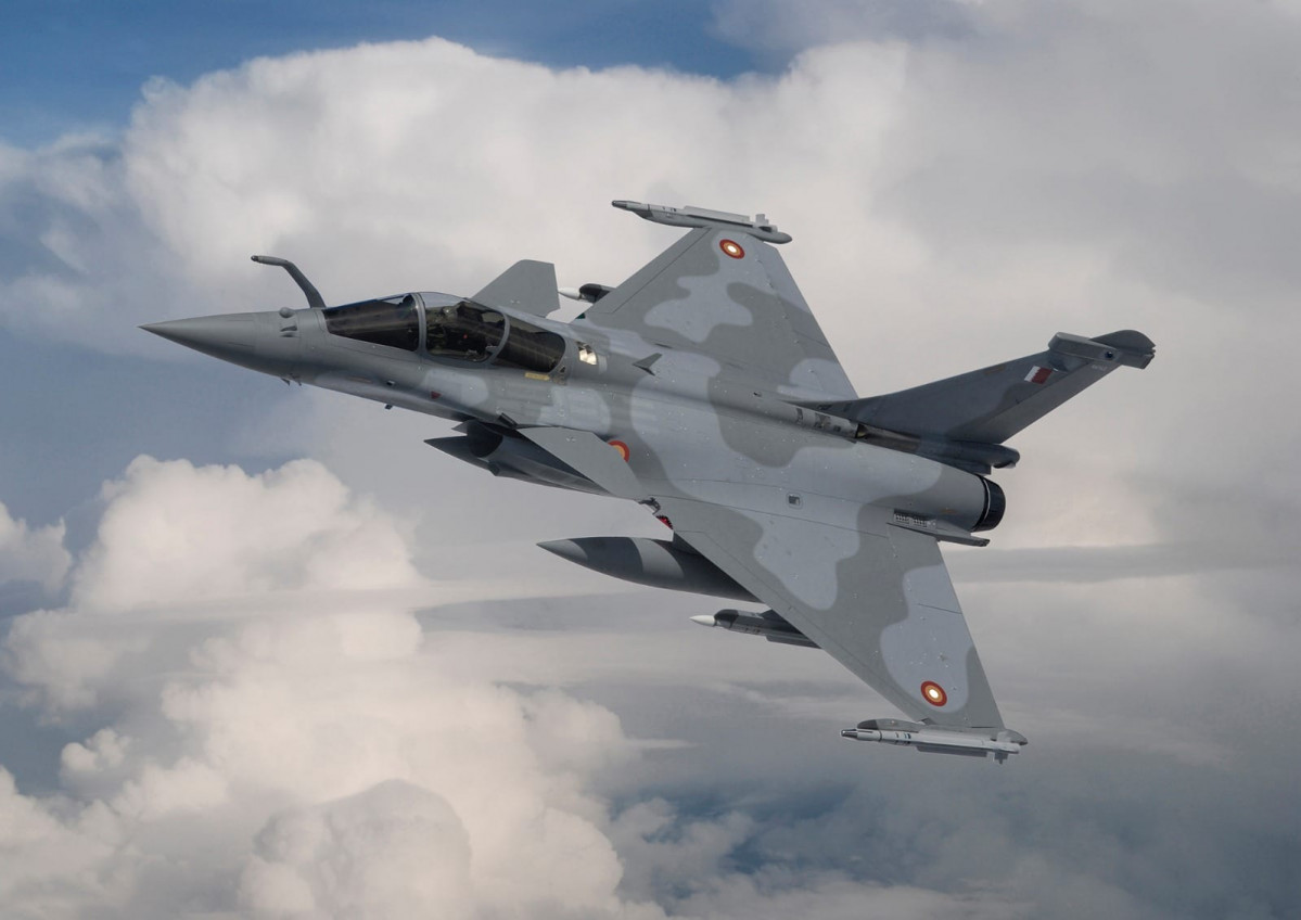 Avión de combate Rafale. Foto: Dassault Aviation