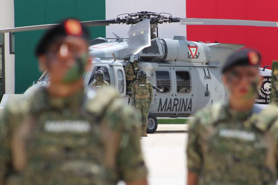 Inauguración del Centro de Entrenamiento Avanzado de la Armada de México. imagen Semar