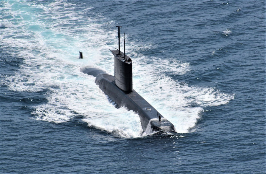 Submarino SS 21 Simpson en DESI 2018 Foto USN