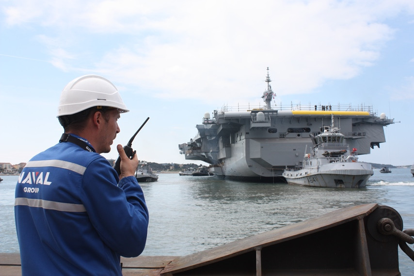 Portaaviones francés Charles de Gaulle. Foto: Naval Group